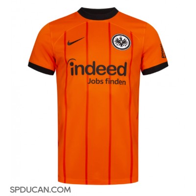 Muški Nogometni Dres Eintracht Frankfurt Hugo Larsson #16 Rezervni 2024-25 Kratak Rukav Muški Nogometni Dres Eintracht Frankfurt Hugo Larsson #16 Rezervni 2024-25 Kratak Rukav